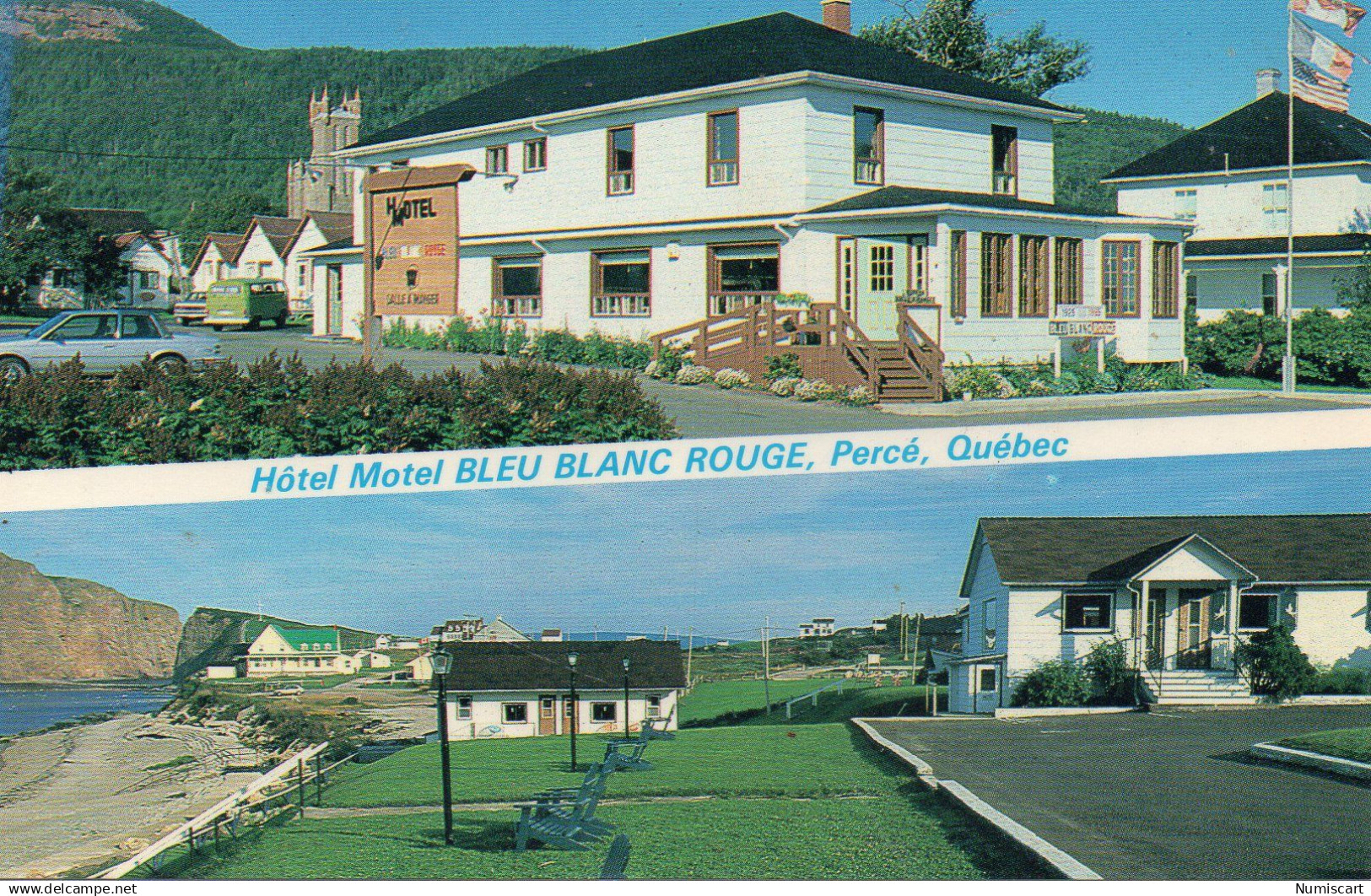 Percé Hôtel-Motel Bleu Blanc Rouge