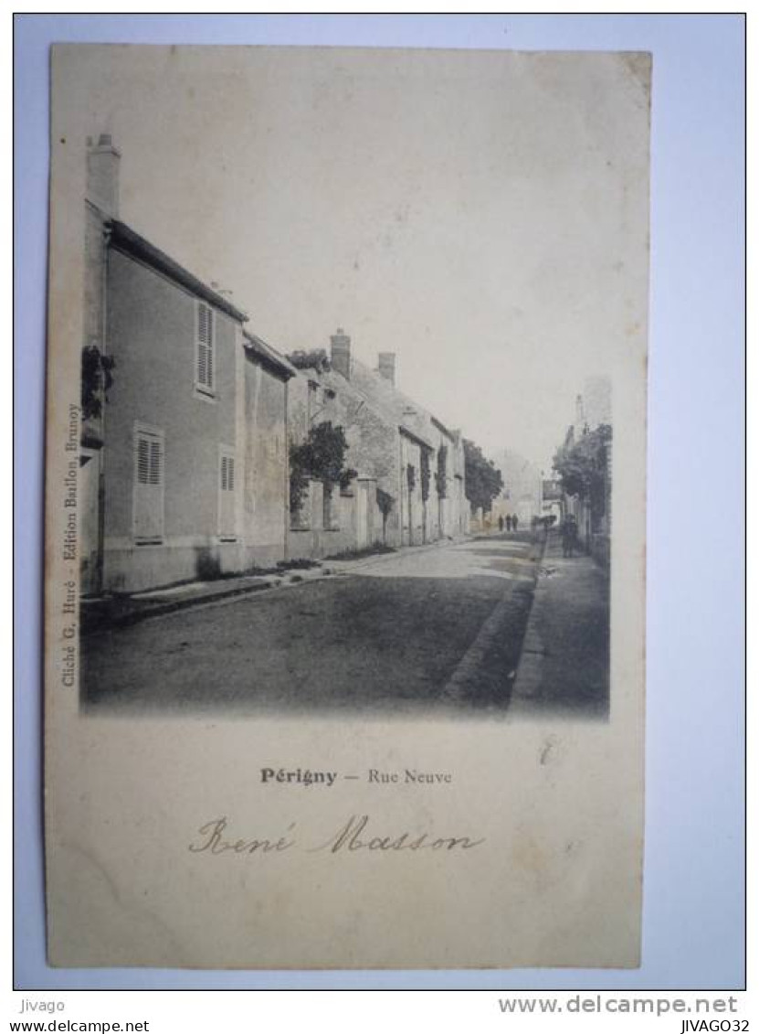 PERIGNY  (Val-de-Marne)  :  Rue  NEUVE