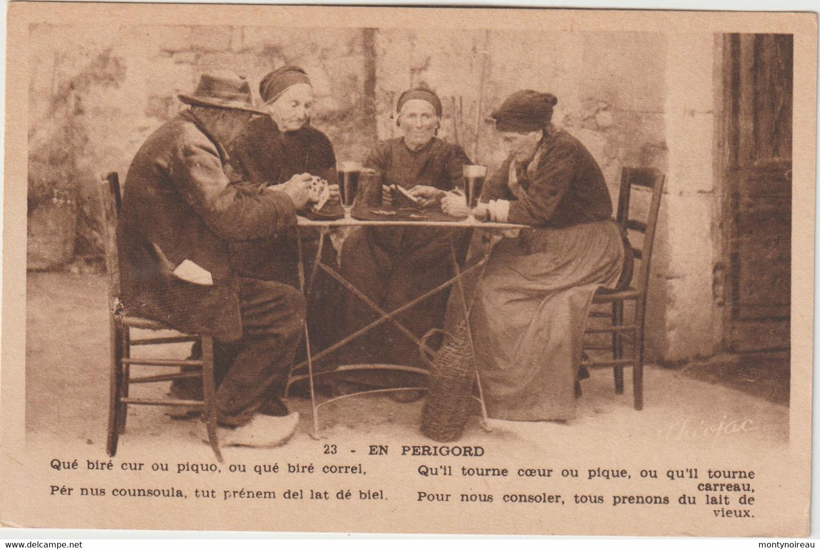 Périgord , jeux  de  cartes