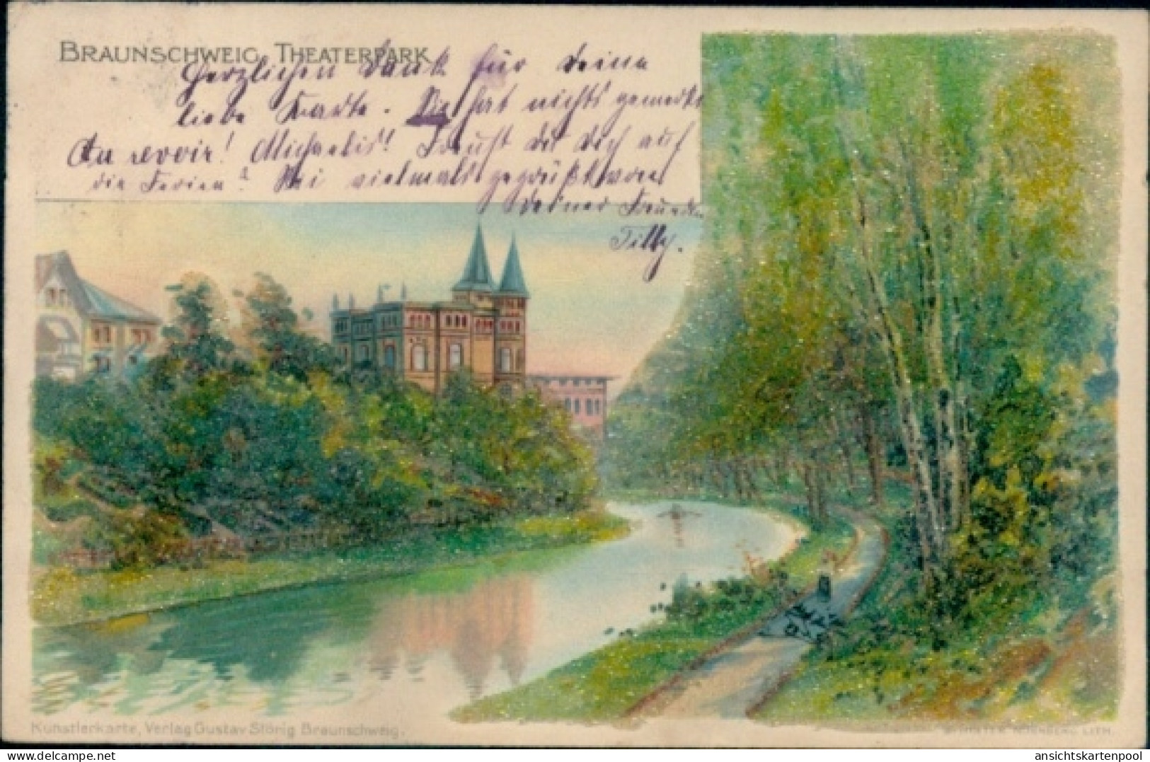 Perl Lithographie Braunschweig in Niedersachsen, Theaterpark