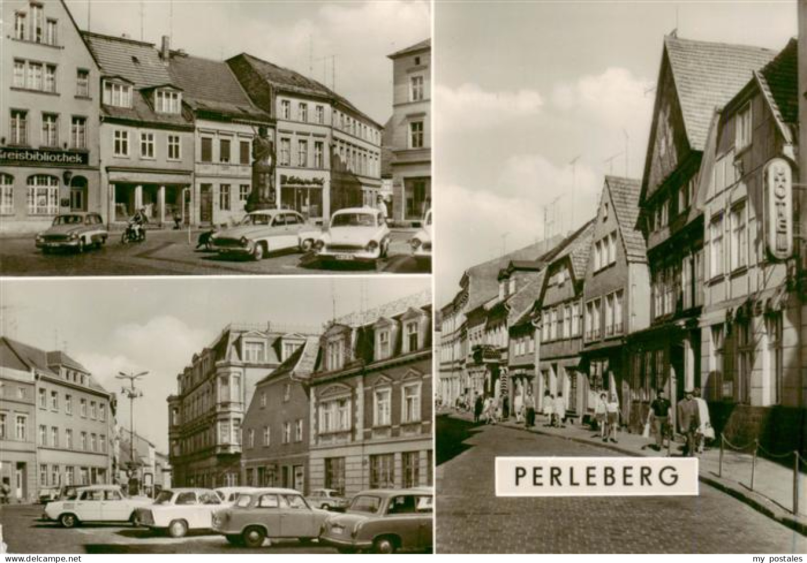 Perleberg Grosser Markt Schuhmarkt Stadtzentrum