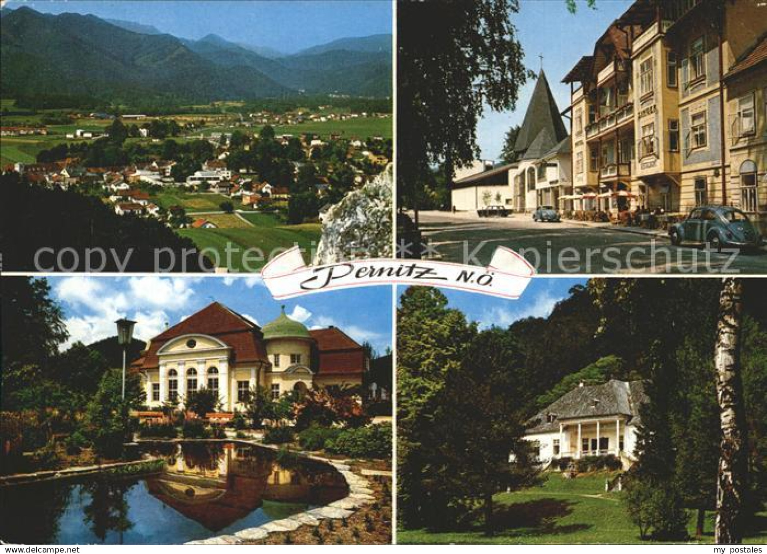 Pernitz Niederoesterreich Sommerfrische Pfarrkirche Hotel Singer Park Jugendheim