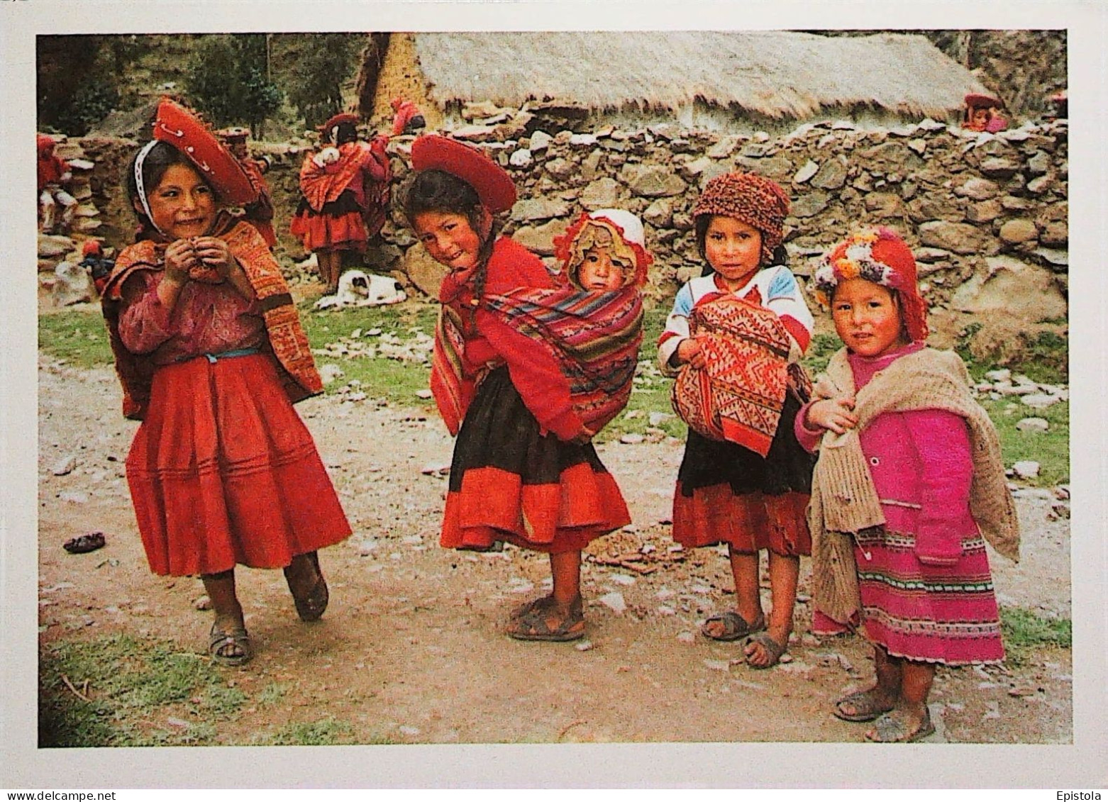 ► Perou    Ninos campesinos   Enfants