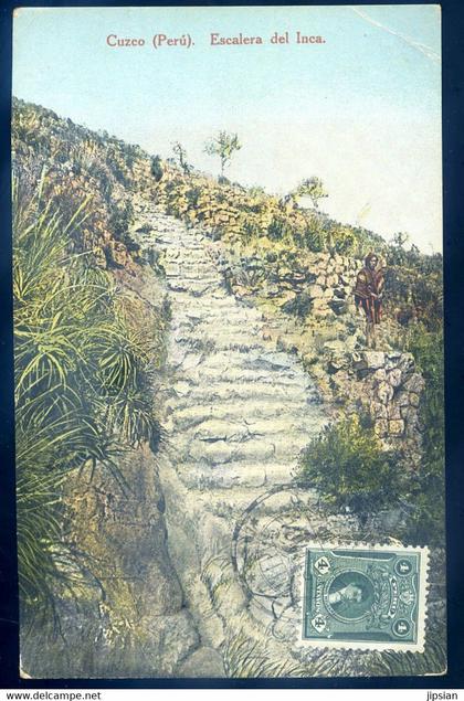 cpa du Pérou Perù Cuzco Escalera del Inca AVR21-30