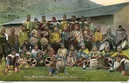 Peru Cusco Indigenous Celebrating 1908 to Moutier