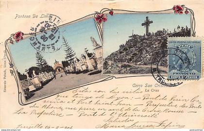 Perú - LIMA - Panteon de Lima - Cerro San Cristobal - La Cruz - Ed. Eduardo Polack