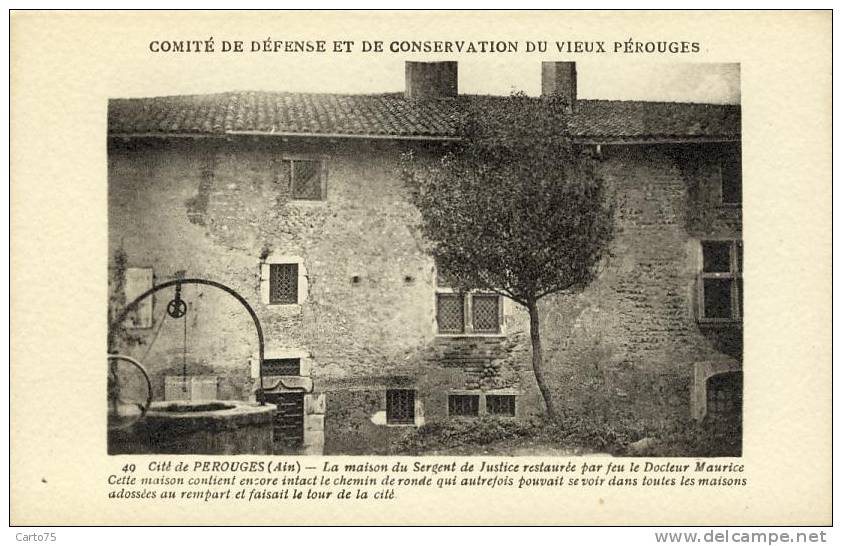 Pérouges 01 - Maison du Sergent de Justice