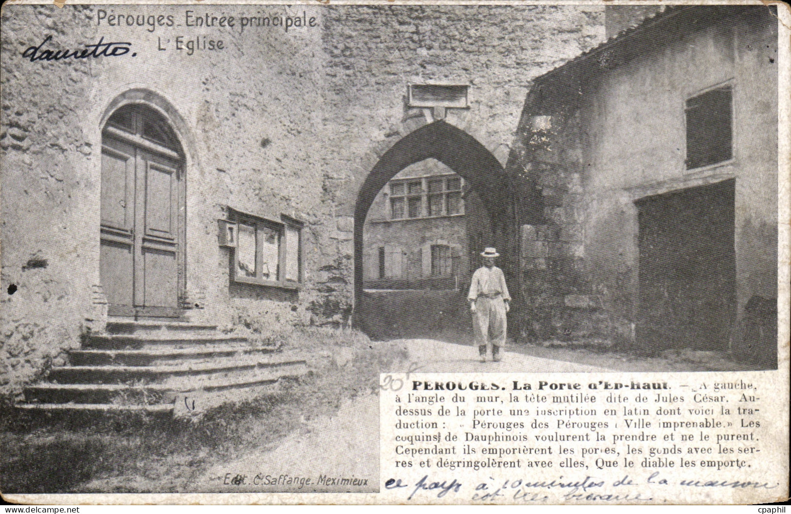Perouges - L Eglise - CPA