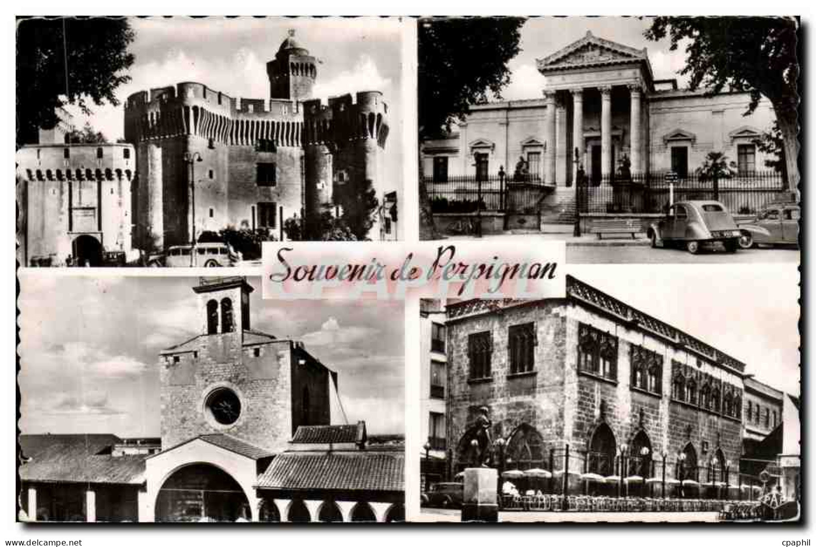 Perpignan CPA Souvenir