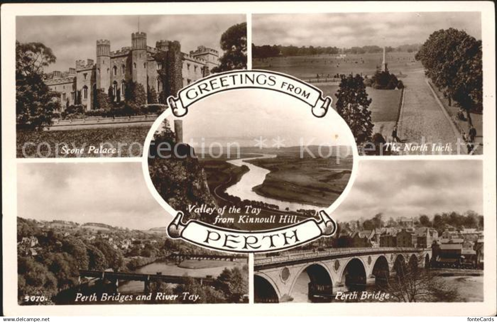 Perth Kinross Scone Palace North Inch Perth Bridge River Tay
