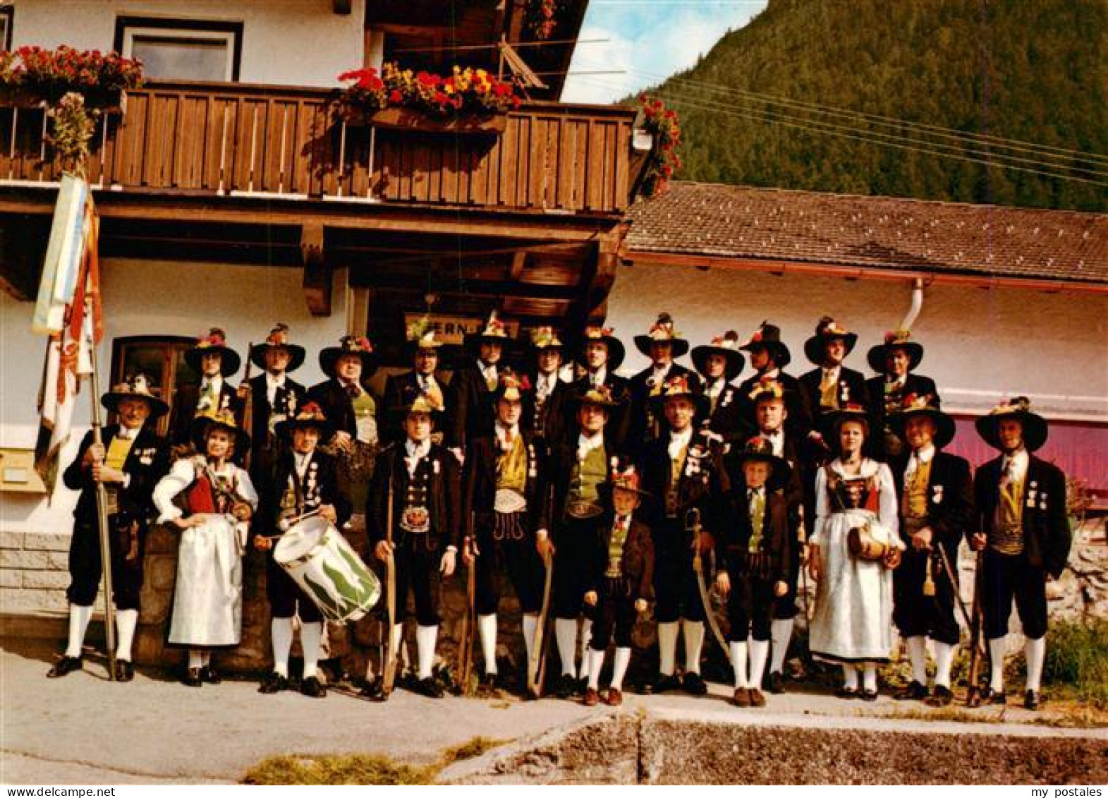 Pertisau Achensee Tirol AT Schuetzenkompanie Pertisau
