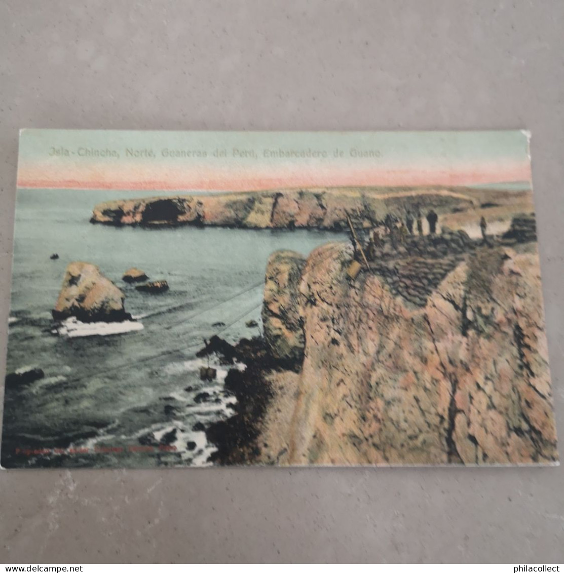 Peru - Isla Chincha // Norte - Guaneras del Peru // Embarcadero de Guano 19??