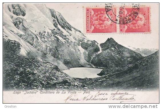 PERU LAGO "JACTAPA" CORDILLERA DE LA VINDA
