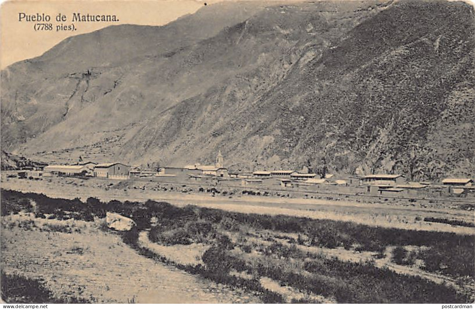 Perú - Pueblo de Matucana - Ed. Naranjo y Cia