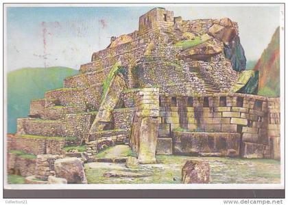 CUZCO PERU ... TEMPLO INTIHUATANADE LAS RUINAS DE MACHUPICCHU