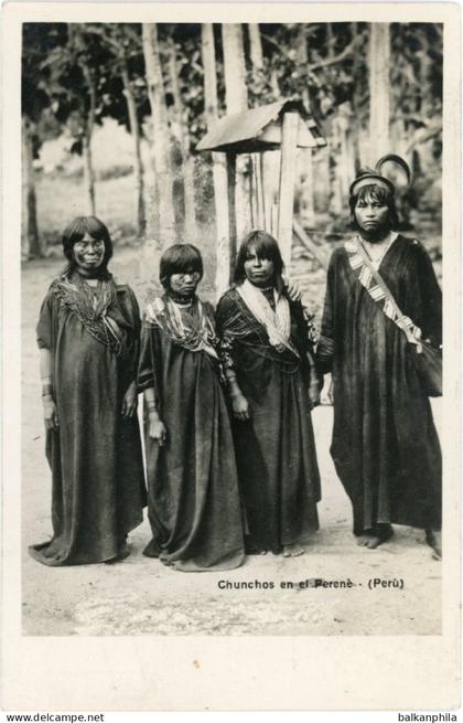 Peru Chuncho Indians in Perene