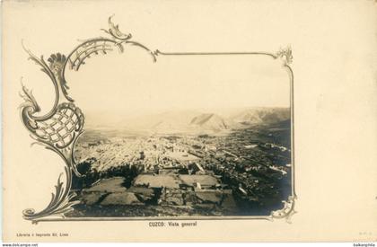 Peru Cusco General view photocard