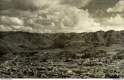 peru, CUZCO, Vista Parcial (1910s) RPPC Postcard