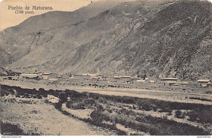 Perú - Pueblo de Matucana - Ed. Naranjo y Cia