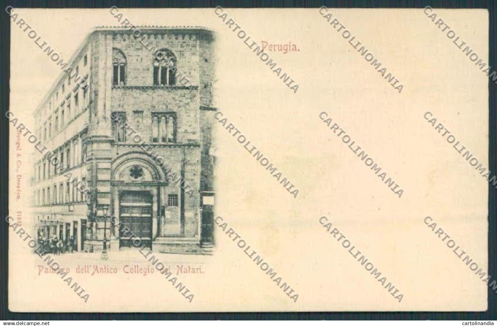 Perugia cartolina RB0788