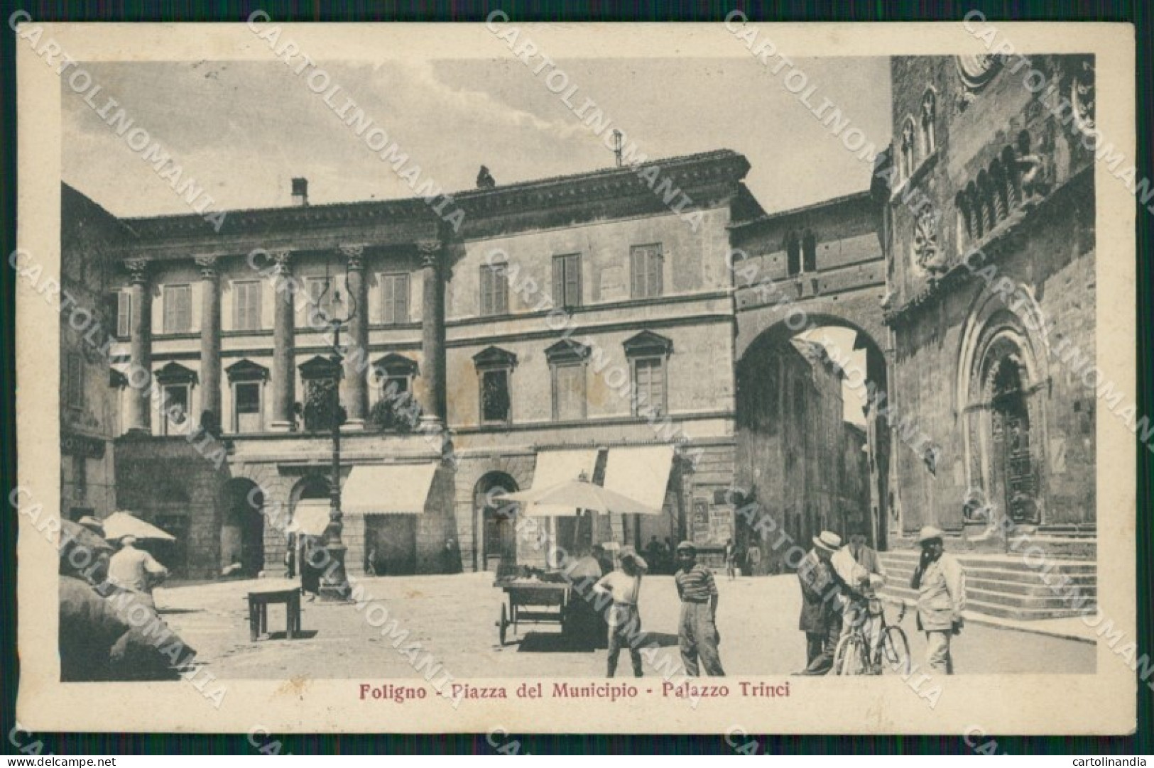 Perugia Foligno cartolina QZ3101