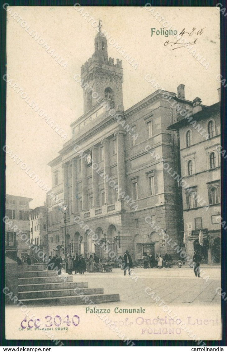 Perugia Foligno cartolina XB3511