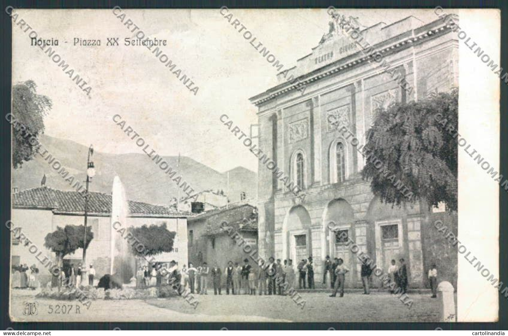 Perugia Norcia cartolina EE3286