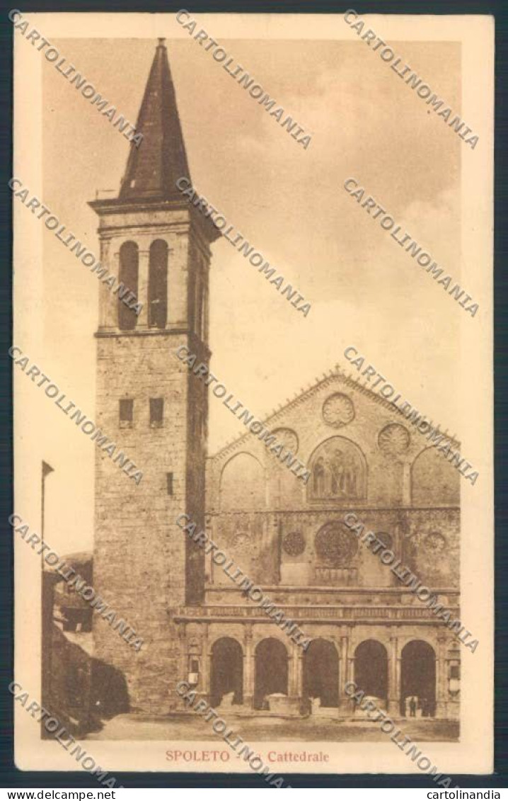 Perugia Spoleto cartolina MQ1471