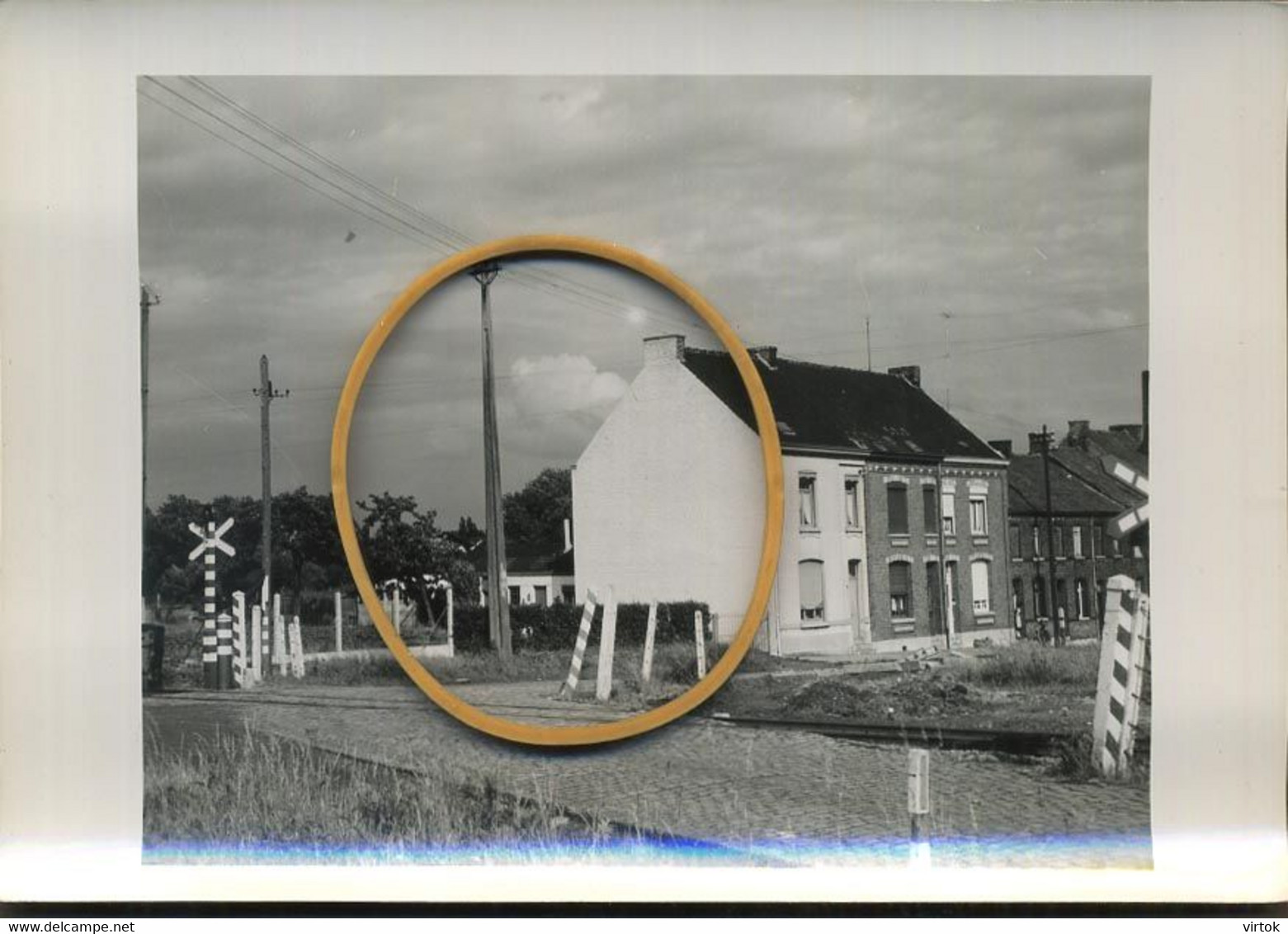 Peruwelz - Antoing :  route   :   améliorée 1955  ( 15 x 10.5 cm )   see scans