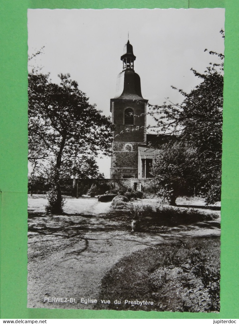 Perwez Eglise vue du Presbytère