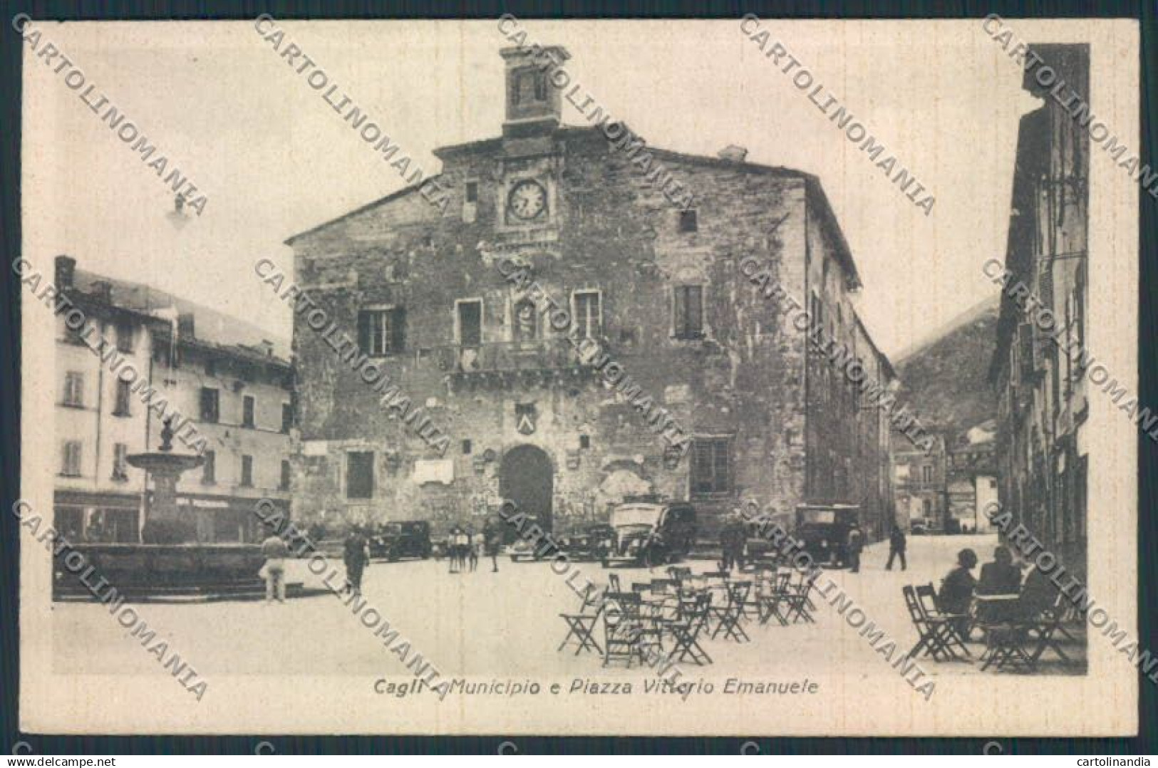 Pesaro Cagli cartolina MV8031
