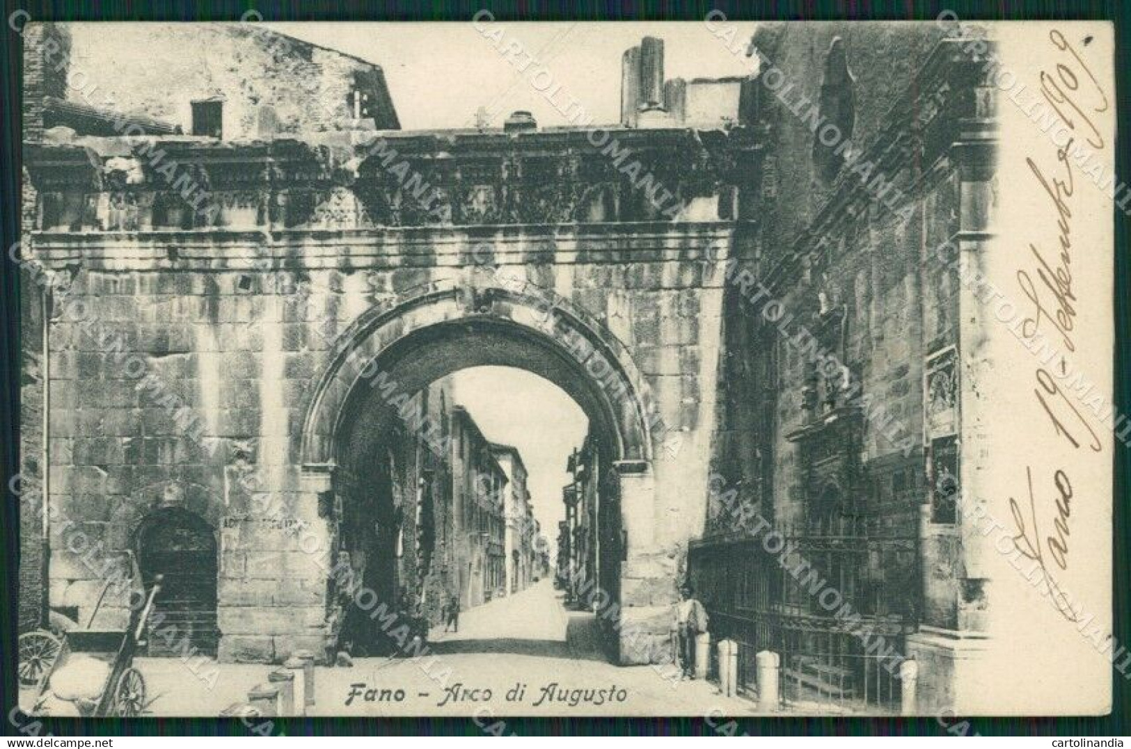 Pesaro Fano cartolina KV3459