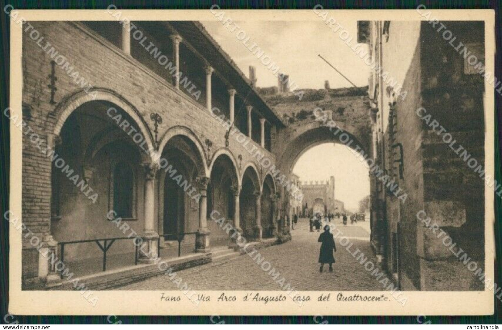 Pesaro Fano cartolina KV3462