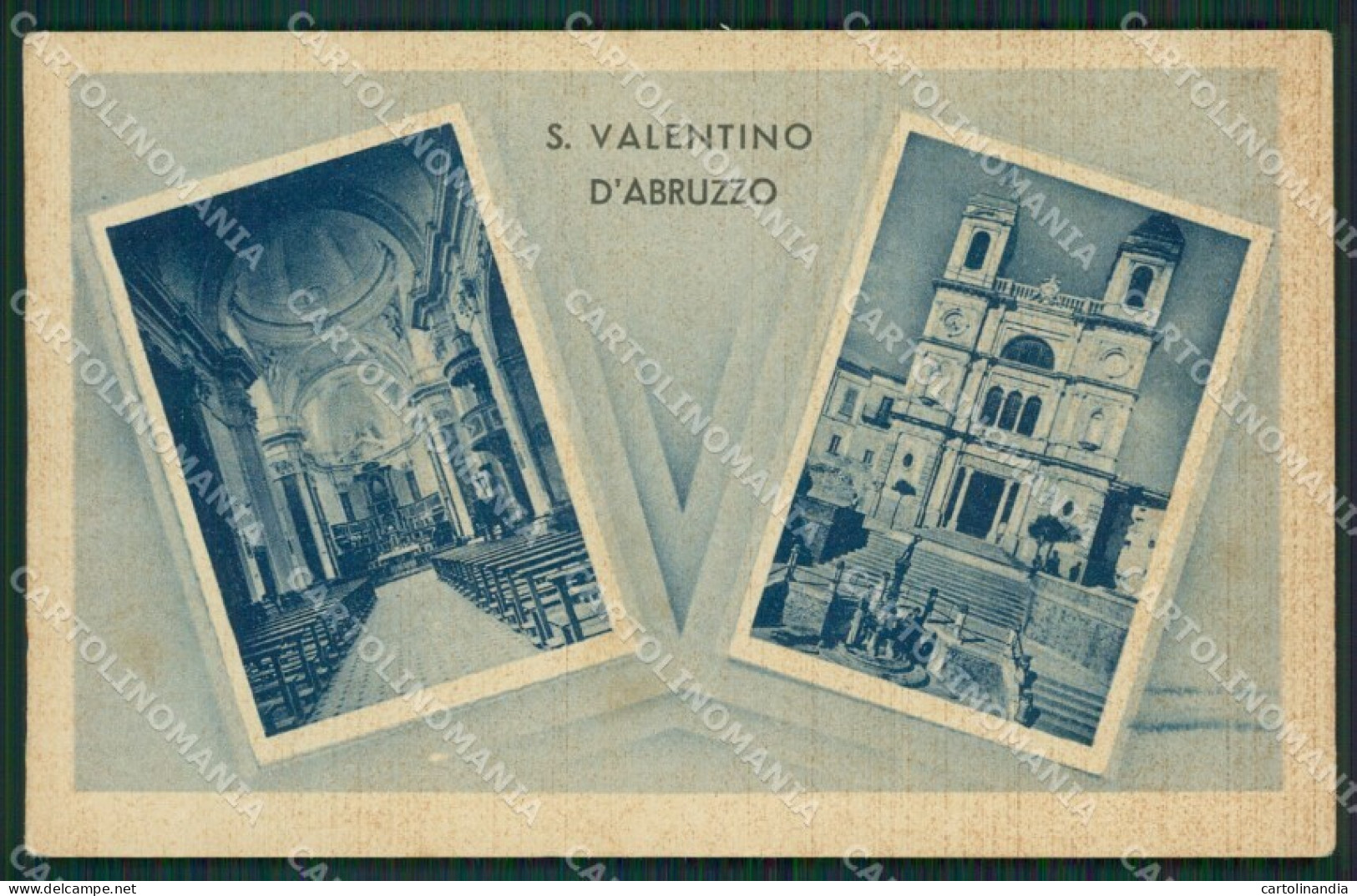 Pescara San Valentino in Abruzzo cartolina KV3338