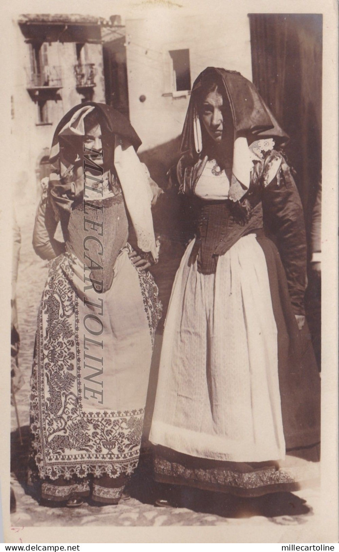 PESCOCOSTANZO - Donne - costumi