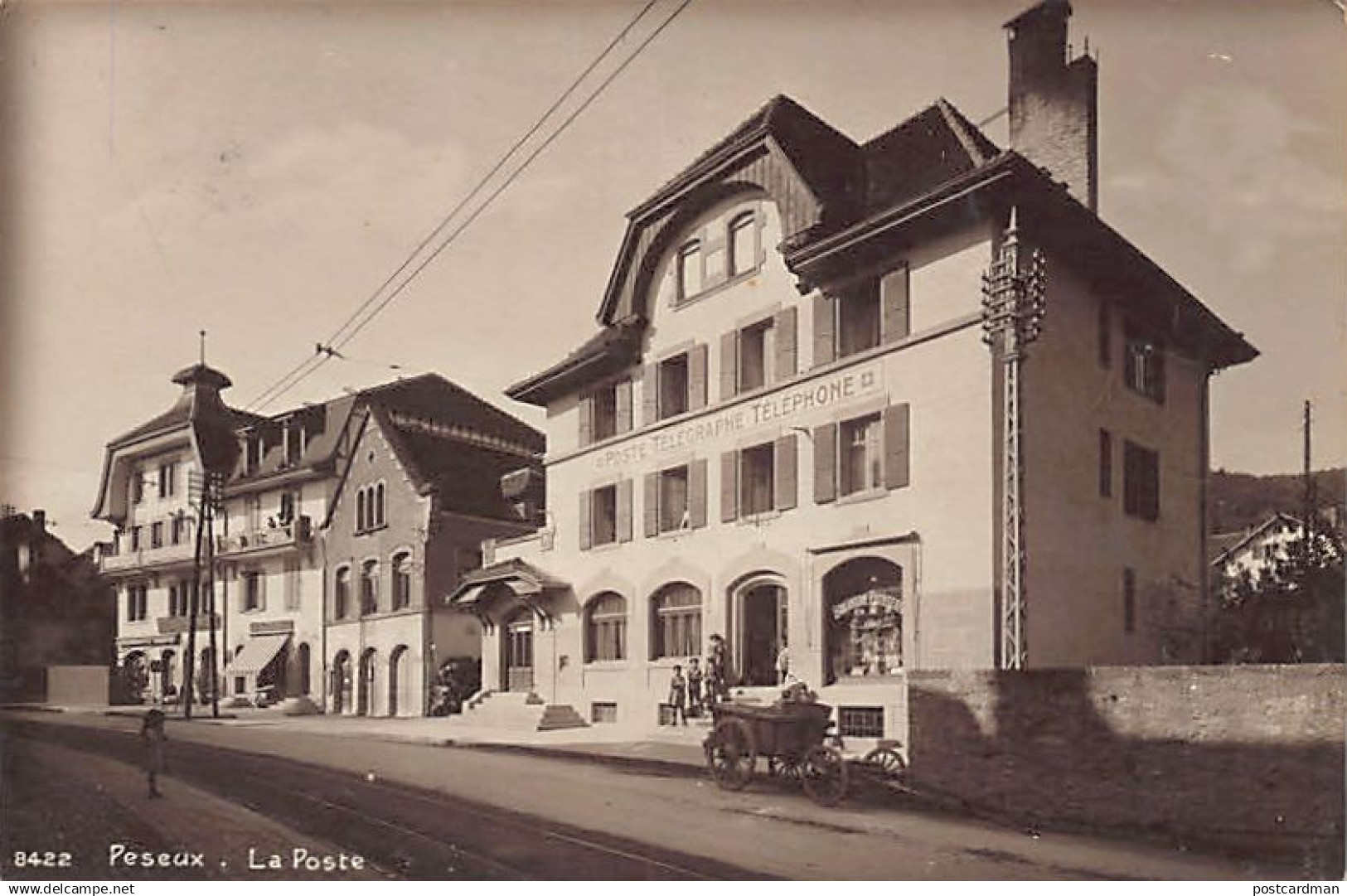 PESEUX (NE) La Poste - Ed. Perrochet 8422