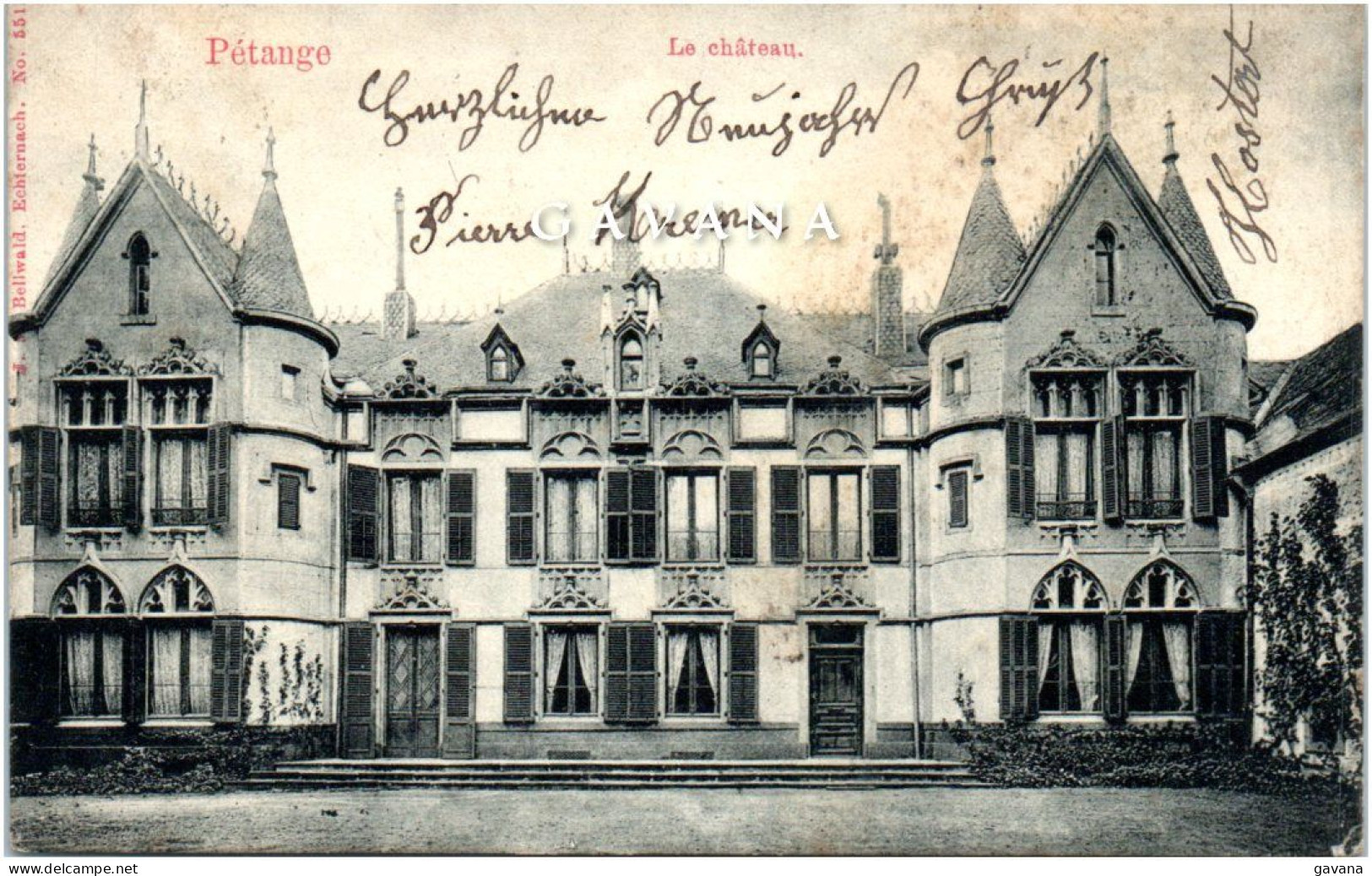 PETANGE - Le chateau