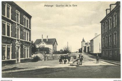 (Luxembourg) Pétange. Quartier de la Gare.