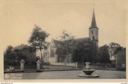 PETANGE. L'EGLISE. ANIMATION