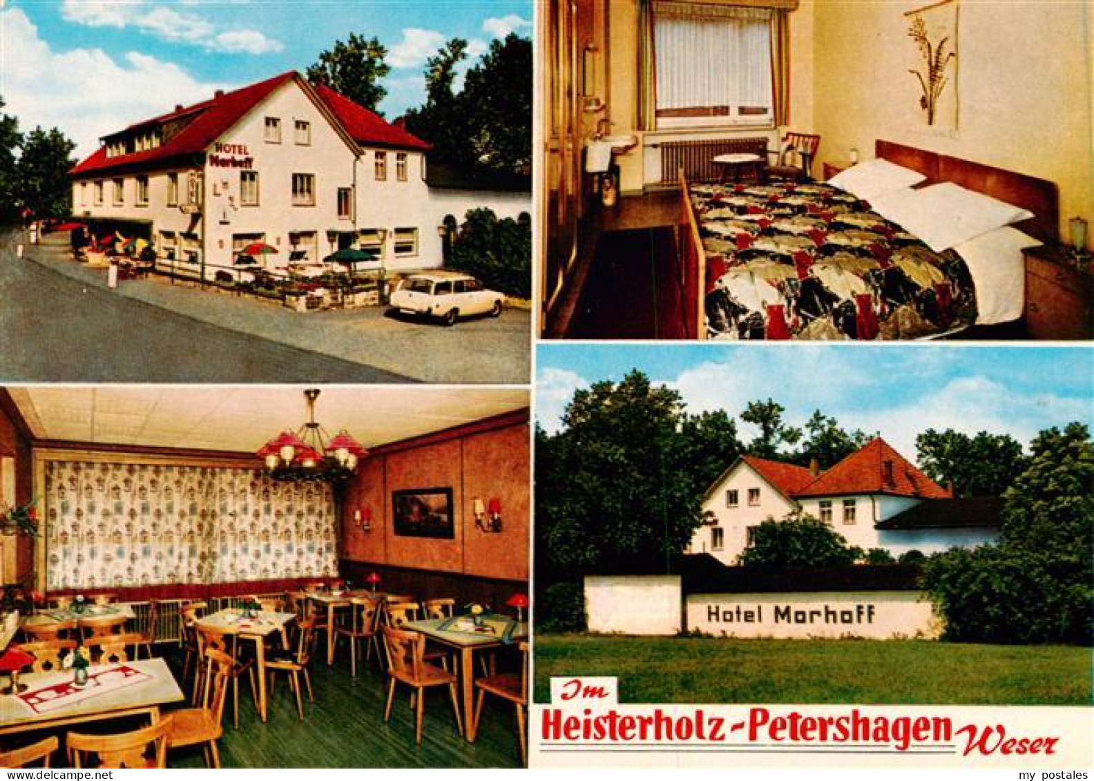 Petershagen Weser Hotel Morhoff Gaststube Zimmer