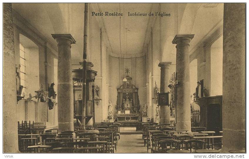 Petit-Rosière : intérieur de l'église
