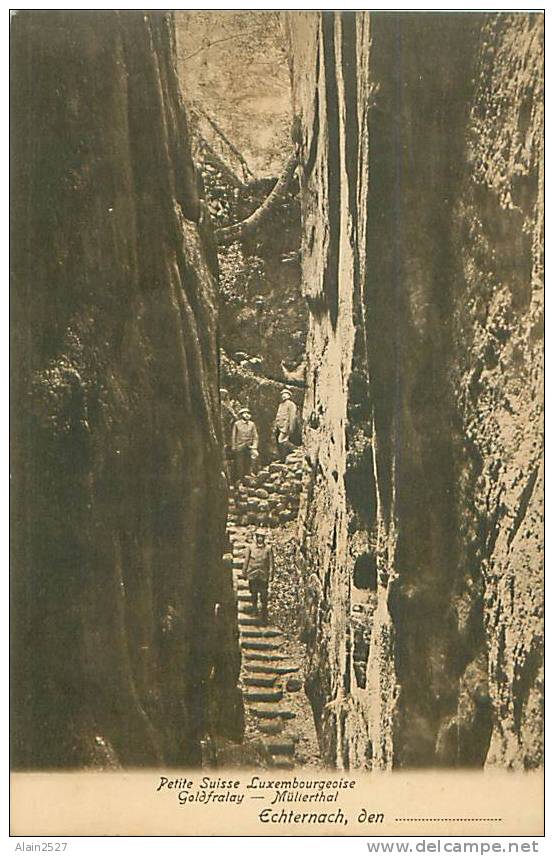 PETITE SUISSE LUXEMBOURGEOISE - Goldfralay - Müllerthal (O. Schleich Nachf., Dresden, 5477)