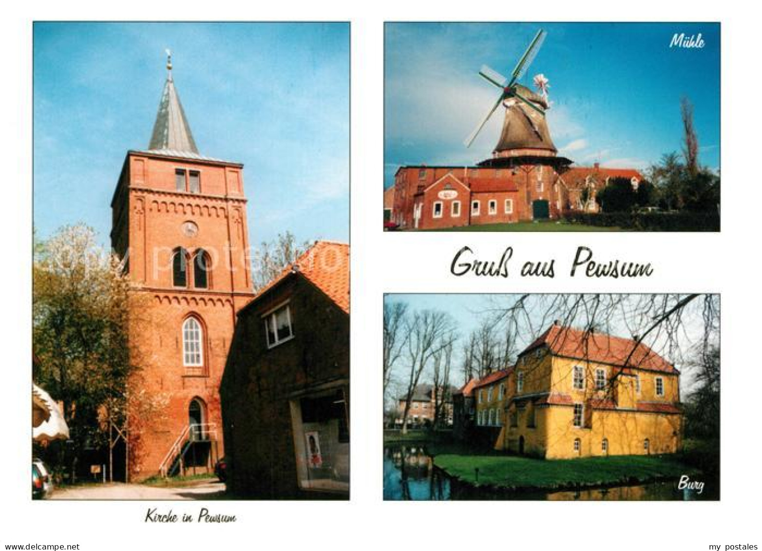 Pewsum muehle Kirche