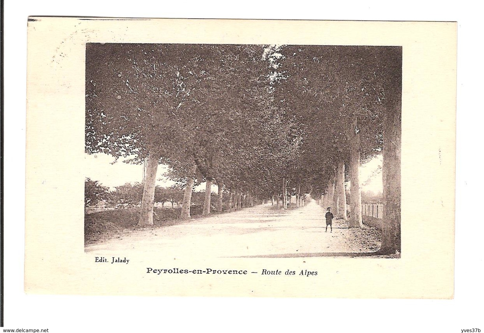 PEYROLLES-EN-PROVENCE  -  Route des Alpes