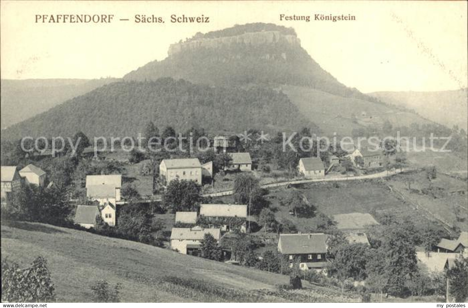 Pfaffendorf Koenigstein Festung Koenigstein