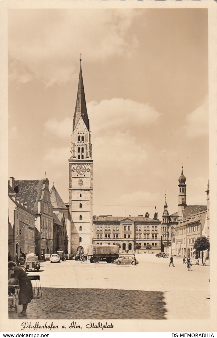 Pfaffenhofen a.Ilm - Stadtplatz 1953