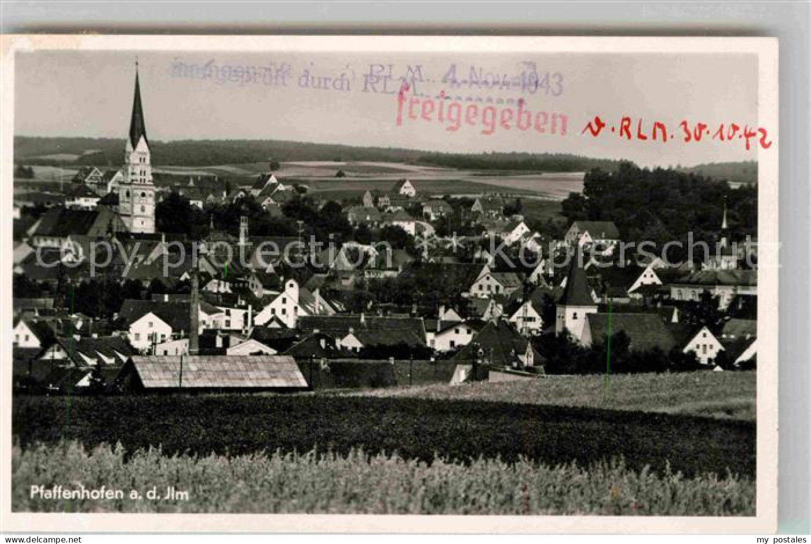 Pfaffenhofen Ilm Kirche Panorama