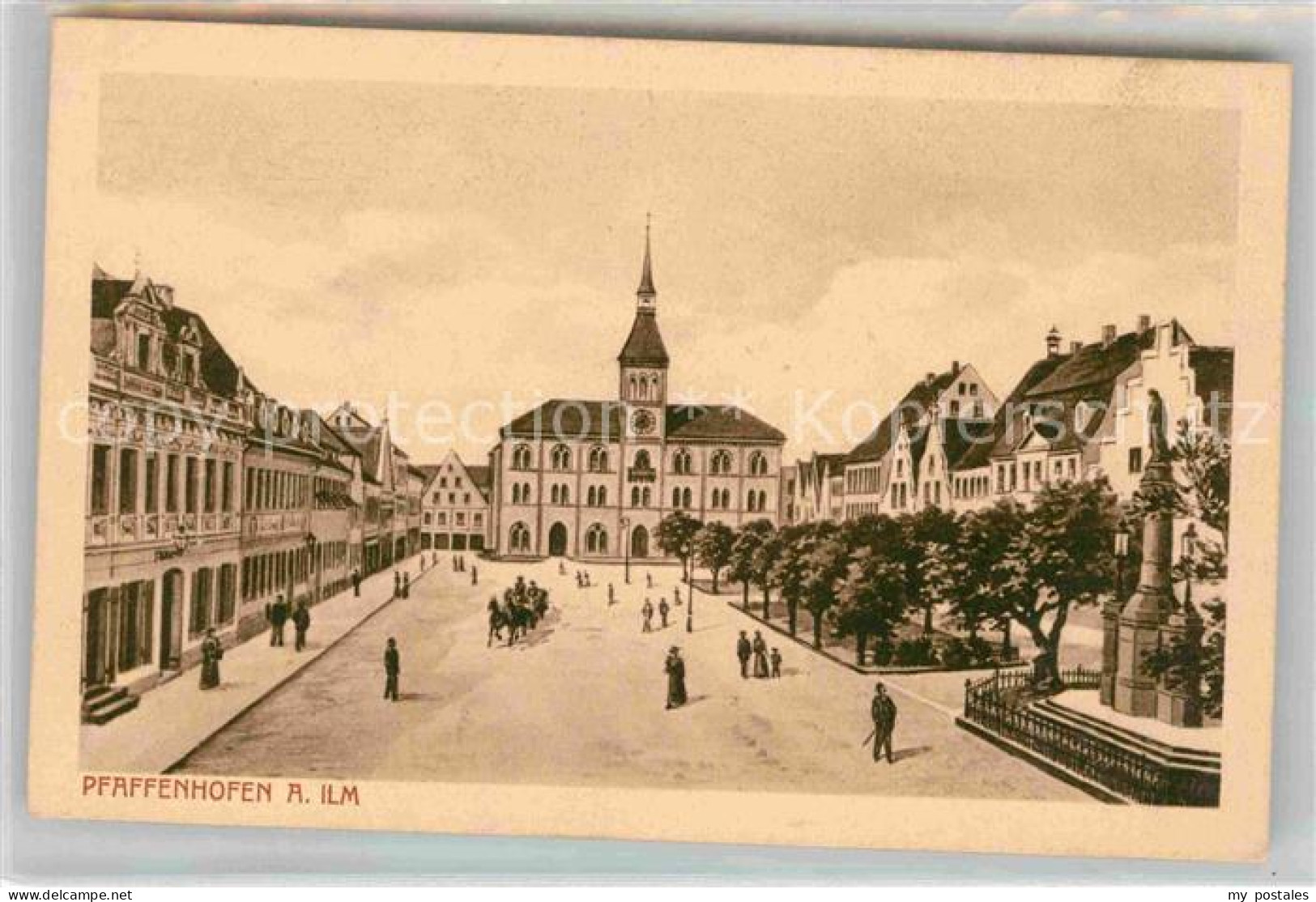 Pfaffenhofen Ilm Rathaus Denkmal