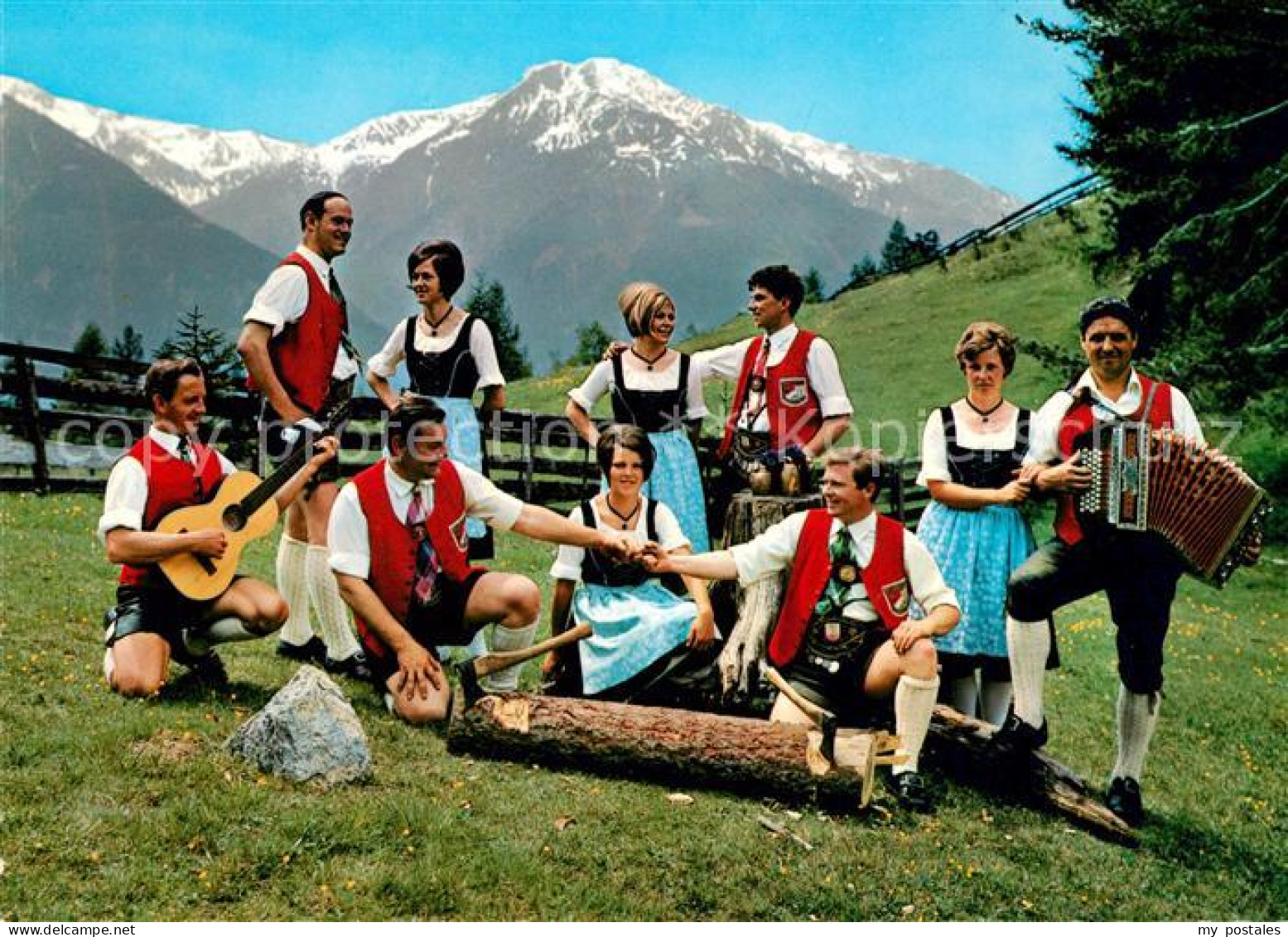 Pfaffenhofen Tirol Trachtengruppe Hoertenbergler