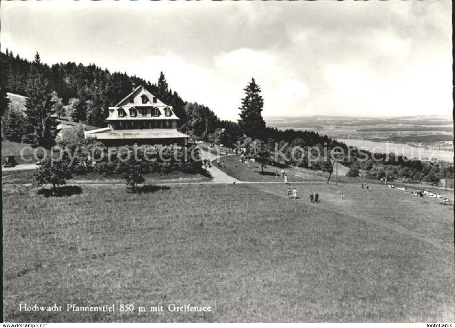 Pfannenstiel Staefa Hochwacht mit Greifensee